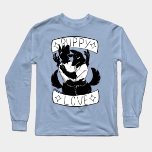 Puppy Love (WHITE) Long Sleeve T-Shirt